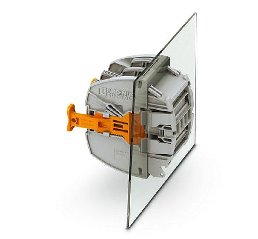 Phoenix Contact 1029994 RSCWE 6-3/4SL Series DIN Rail Terminal Block Grey, 0.5mm², 1-Level, Ring cable lug