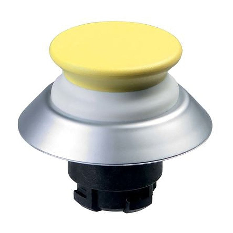 Schmersal NDTP30GB Series Yellow Momentary Push Button Switch, 22.3 mm Cutout, IP69K, IP67