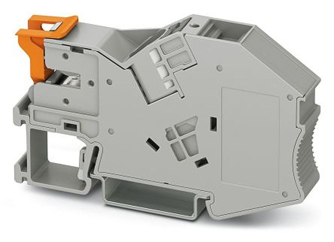 Phoenix Contact 1030130 PTI 16 Series DIN Rail Terminal Block Grey, 25mm², 1-Level, Push-in