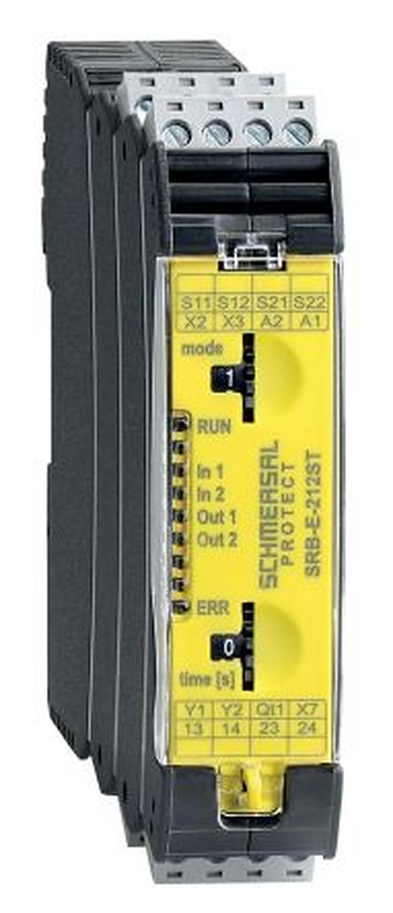Schmersal SRB E 232ST, 24V dc Safety Relay, 3 Safety Contacts, 1