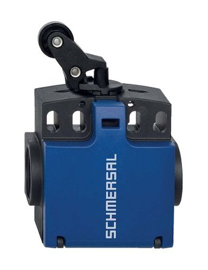 Schmersal PS226-T12-K230 Series Angle Roller Lever K230 Limit Switch, 1 NO/2 NC, IP67, IP66, Plastic, Fibreglass
