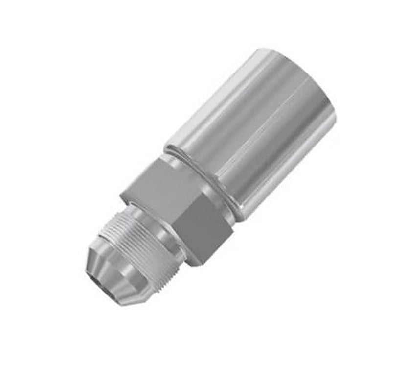 Parker 10348-8-8 Hydraulic Fitting Male UNF, 37 °, Steel, 0.5 in Hose ID