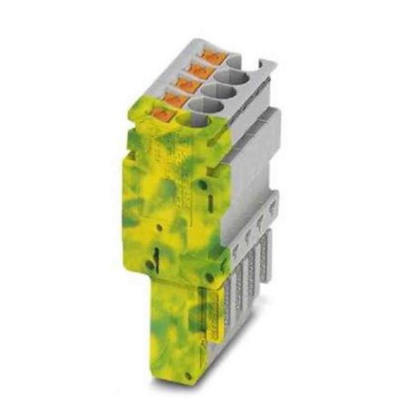 Phoenix Contact Combi Pluggable Solutions Series Pluggable Terminal Block, 4-Contact, 5.2 mm Pitch, 1 Row, 1035931