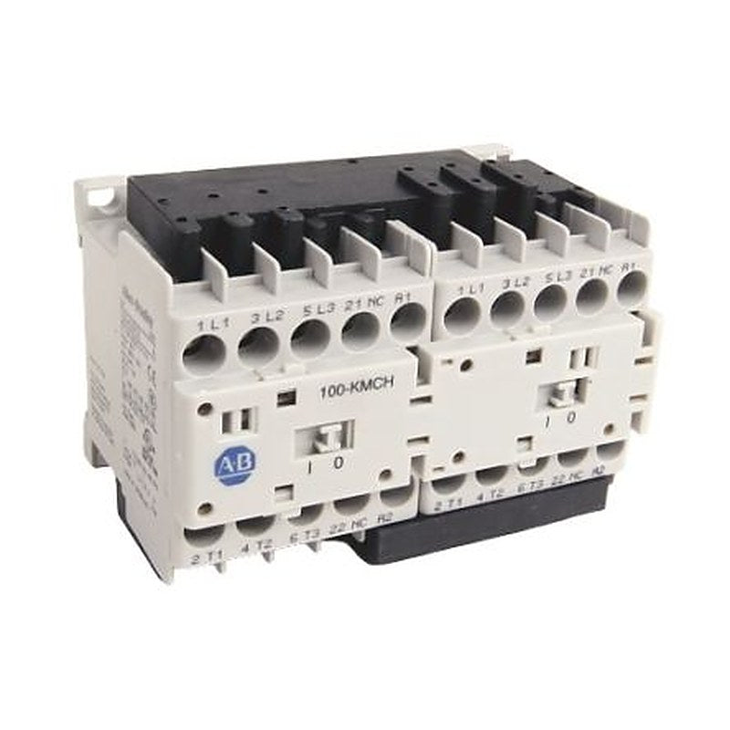 Allen Bradley 104-K Reversing Contactor, 24V dc Coil, 3-Pole, 5 A, 8.3 kW 24V dc, NO, 690V ac