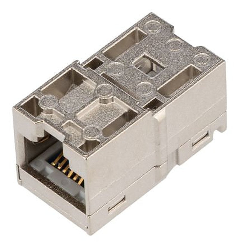 Phoenix Contact CUC-I-D1ZNI-S/R4GC8 Series 2 Port RJ45 360° Shielded Coupler