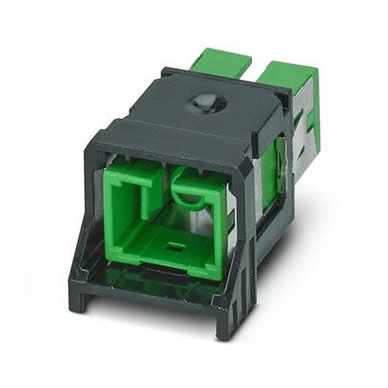 Phoenix Contact 1041800 SC Single Mode Simplex Fibre Optic Adapter, 0.2dB Insertion Loss