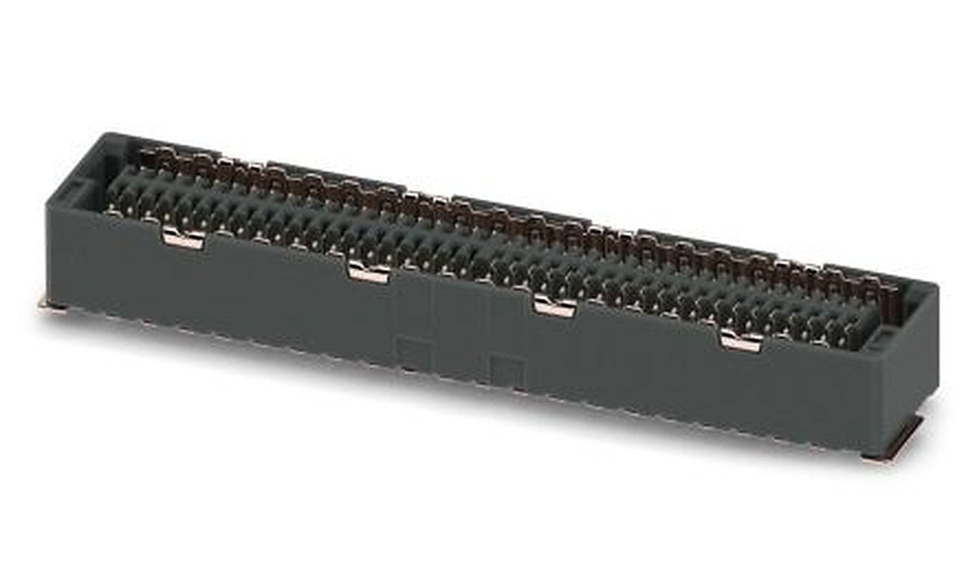Phoenix Contact FP 0 8/ 80-FV-SH 4 85 Series Vertical Edge Connector Female, Surface, 80-Contacts, 0.8 mm Pitch, 2 Row