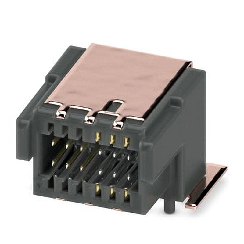 Phoenix Contact FP Series Solder PCB Header, 12 Contact(s), 0.8 mm Pitch, 2 Row, Shrouded