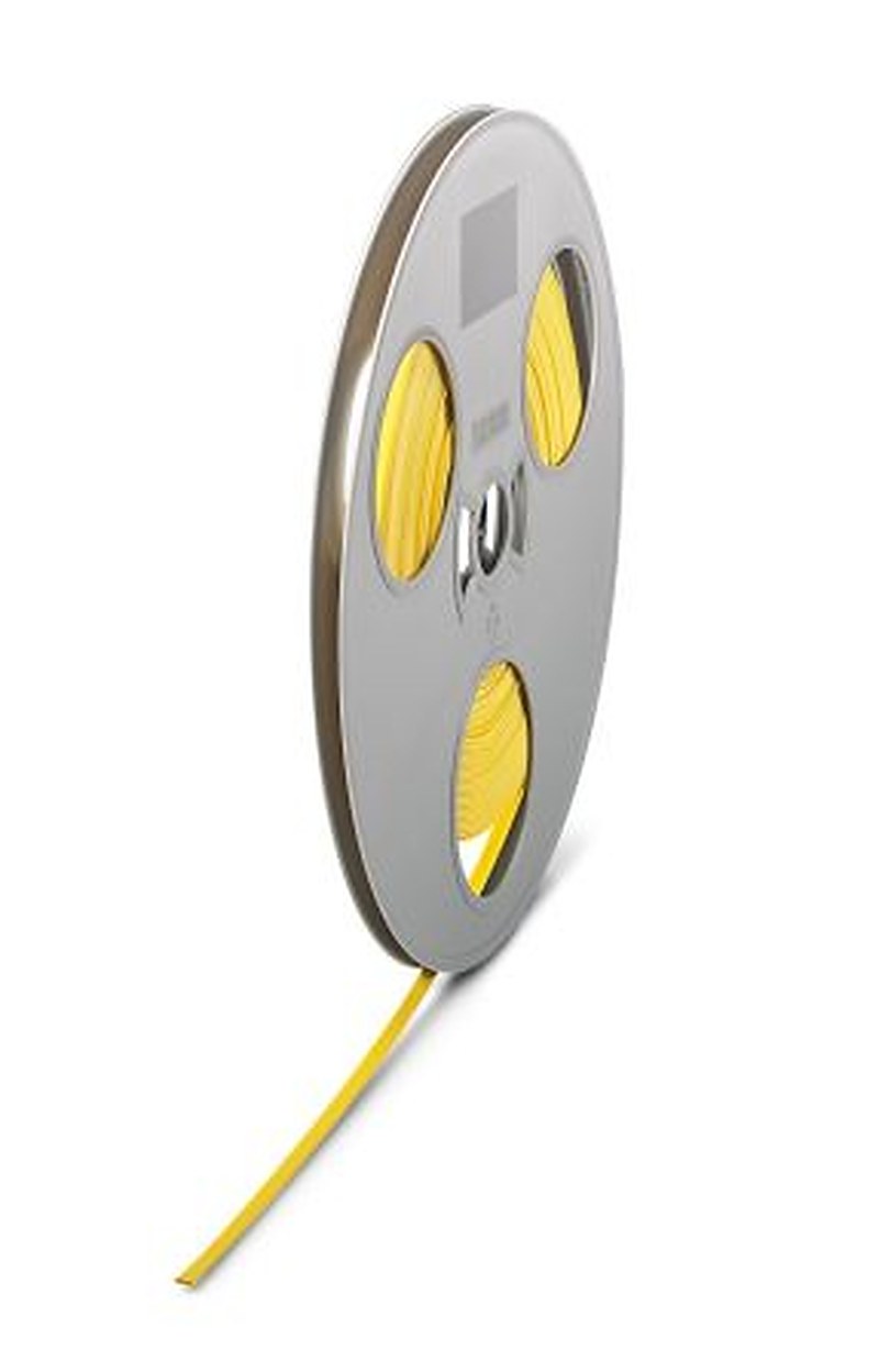 Phoenix Contact WMS Cable Marker, Yellow, Pre-printed "Unmarked", 1044245 R24 HL 1-HL 3, R23 HL 1-HL 3, R22 Hl 1-Hl 3