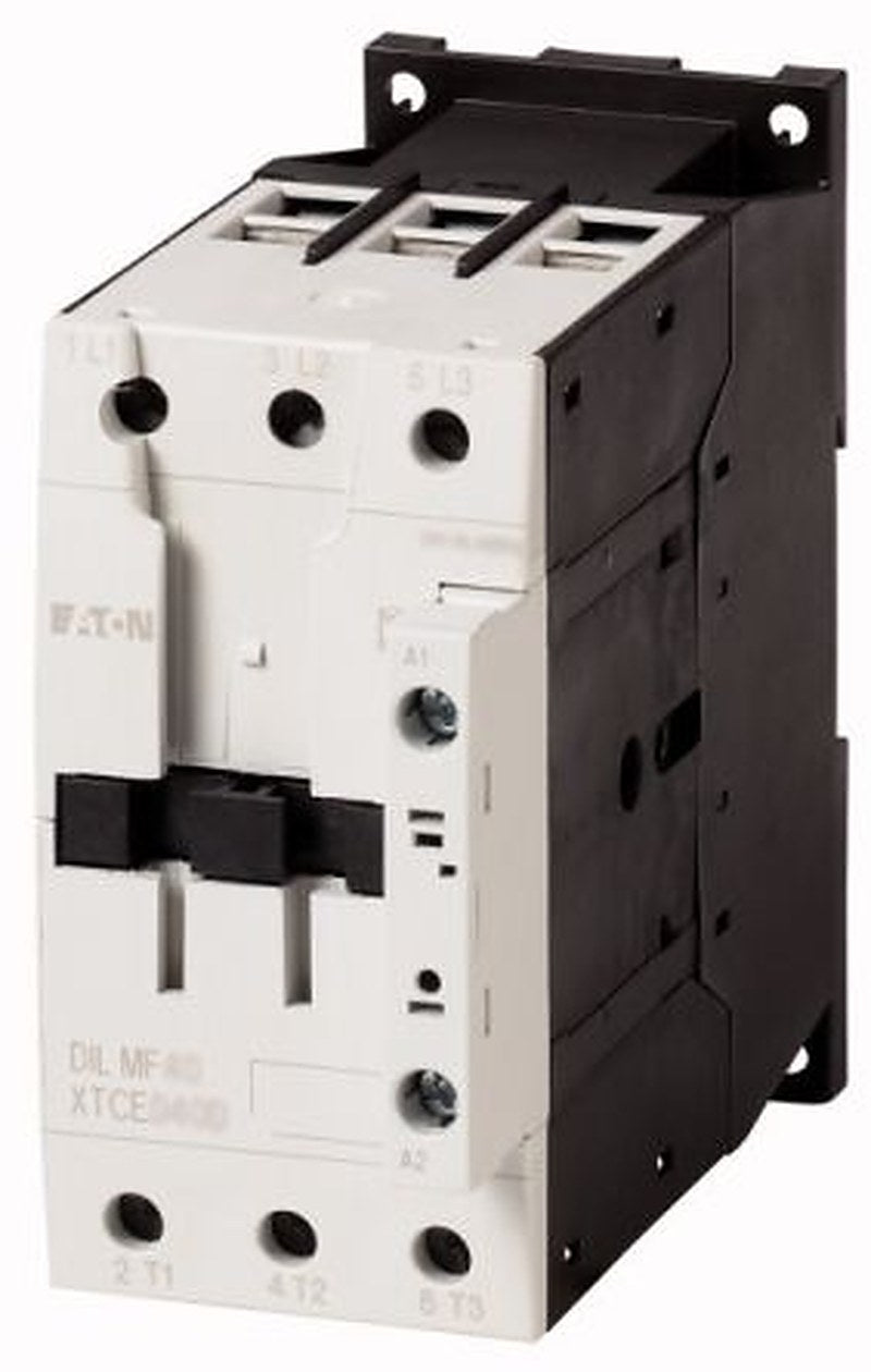 Eaton DILM Contactor, 220V ac/dc, 230 V ac/dc Coil, 3-Pole, 14 kW, 1 NC, 400V