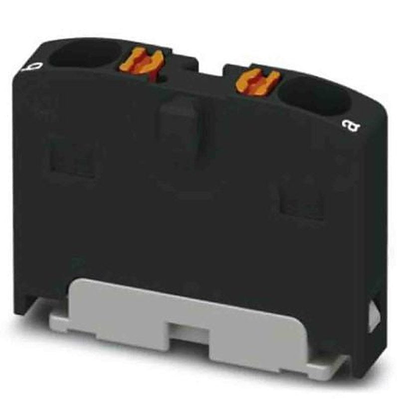 Phoenix Contact Distribution Block, 2 Way, 450V, 17.5A, Black
