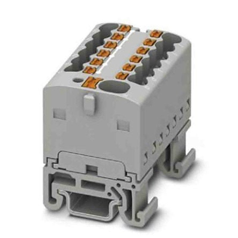 Phoenix Contact Distribution Block, 13 Way, 500V, 17.5A, Grey