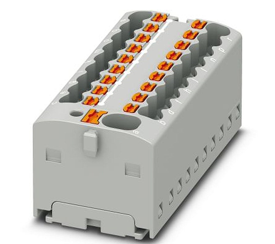 Phoenix Contact Distribution Block, 19 Way, 450V, 17.5A, Grey
