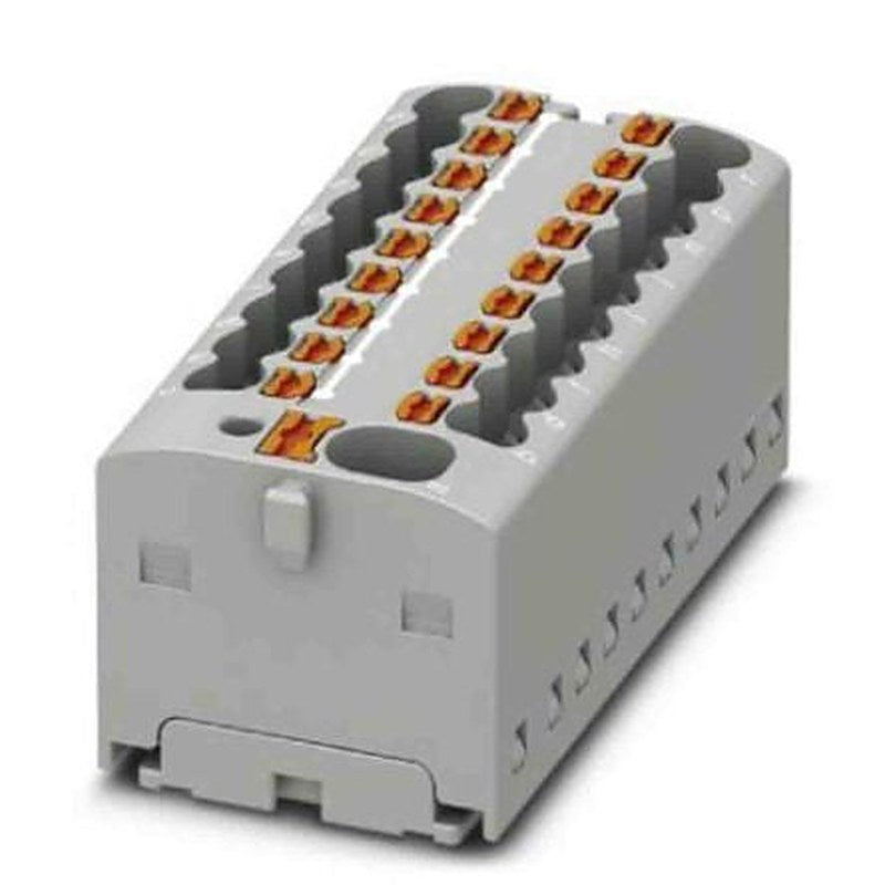 Phoenix Contact Distribution Block, 19 Way, 450V, 17.5A, Grey