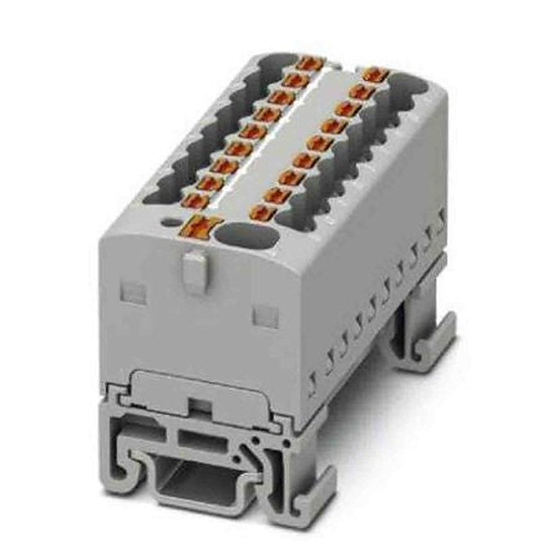 Phoenix Contact Distribution Block, 19 Way, 500V, 17.5A, Grey