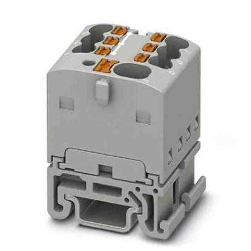 Phoenix Contact Distribution Block, 7 Way, 500V, 17.5A, Grey