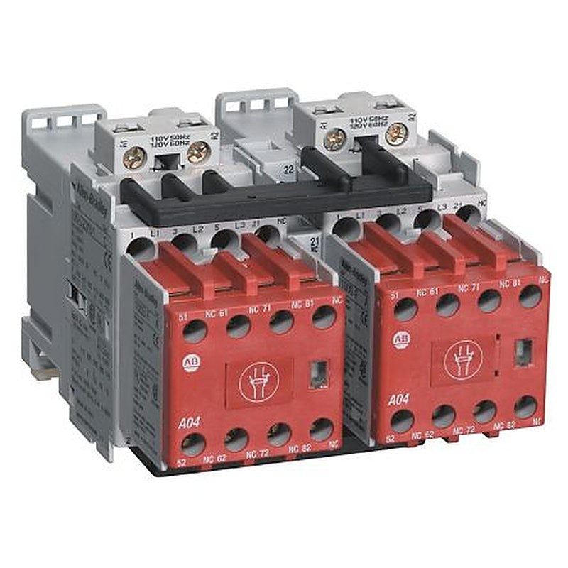 Allen Bradley 104S-C Contactor, 24V dc Coil, 3-Pole, 9 A, 7.5 kW 24V dc, NO, 690V ac