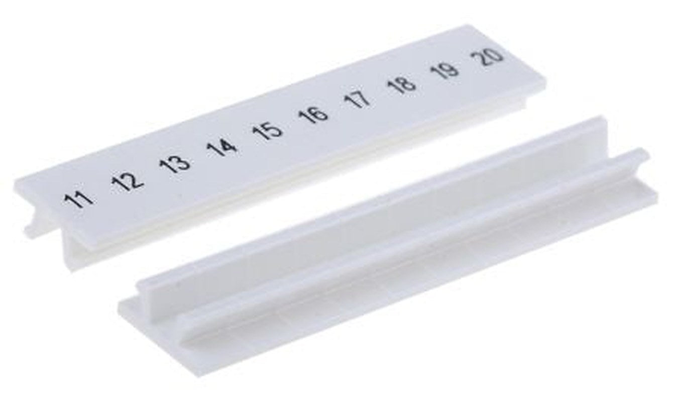 Phoenix Contact, ZB5.LGS :11 -20 Polyamide Marker Strip for use with Terminal Block