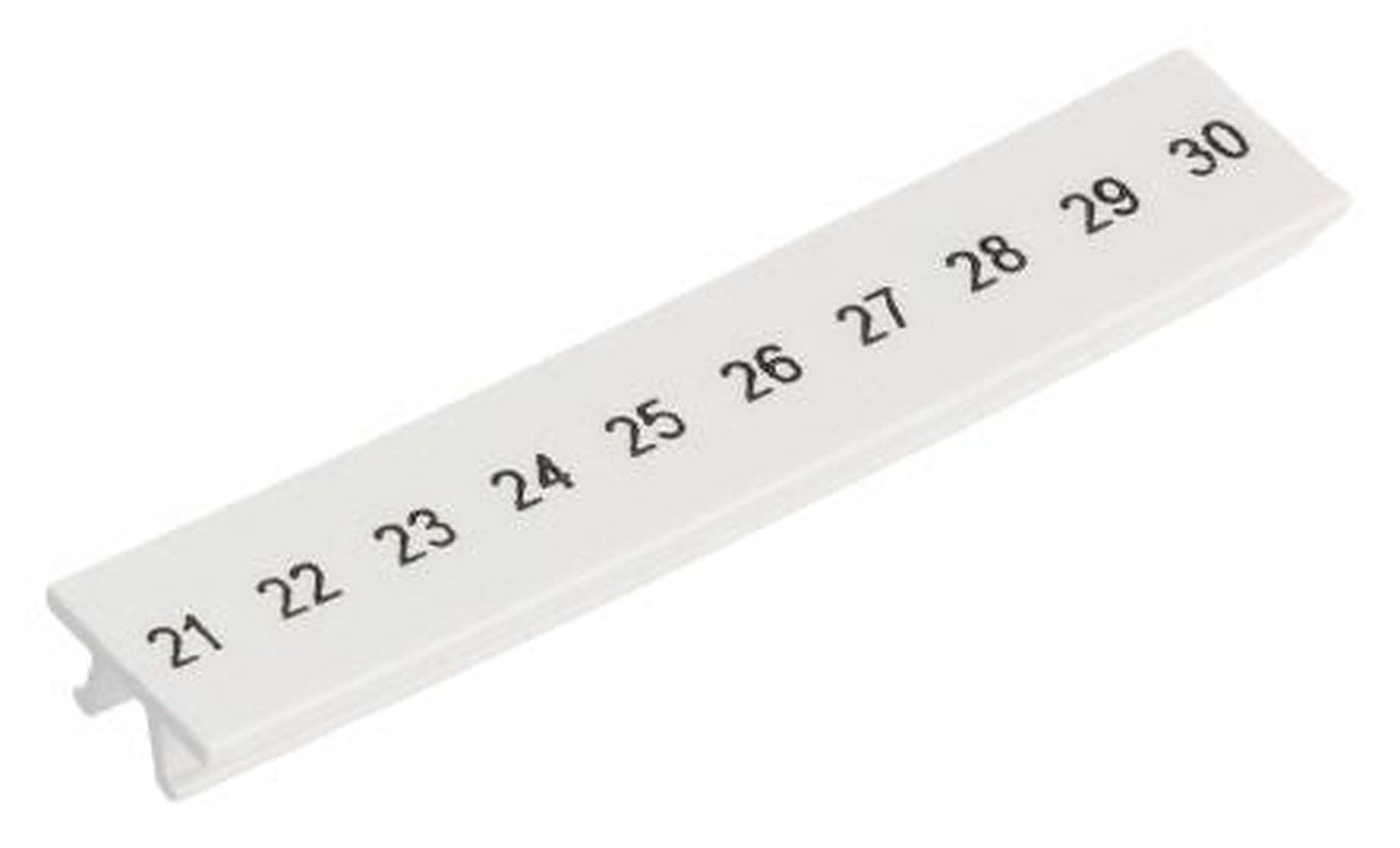 Phoenix Contact, ZB5.LGS :21 -30 Polyamide Marker Strip for use with Terminal Block