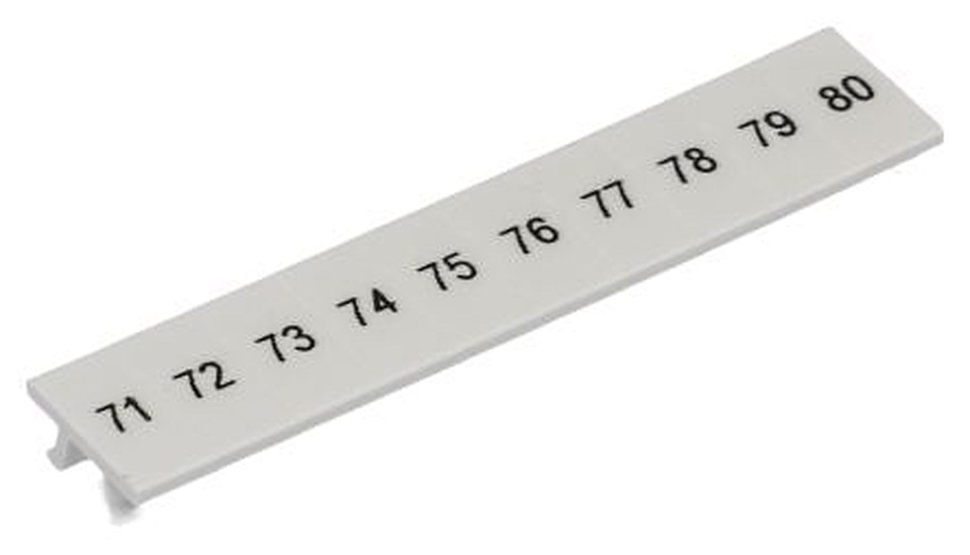 Phoenix Contact Polyamide Marker Strip for use with Terminal Block