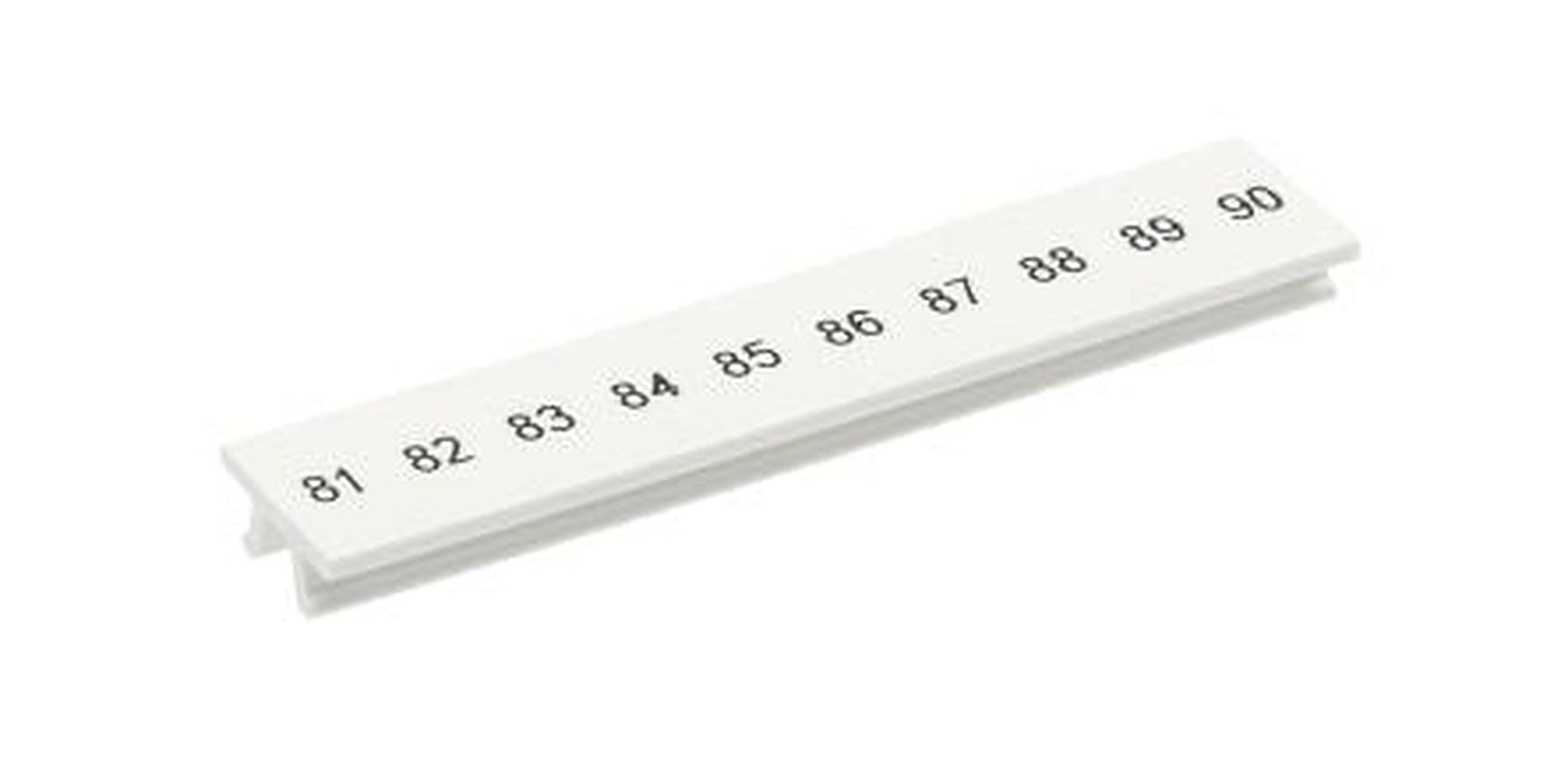 Phoenix Contact, ZB5.LGS :81 -90 Polyamide Marker Strip for use with Terminal Block