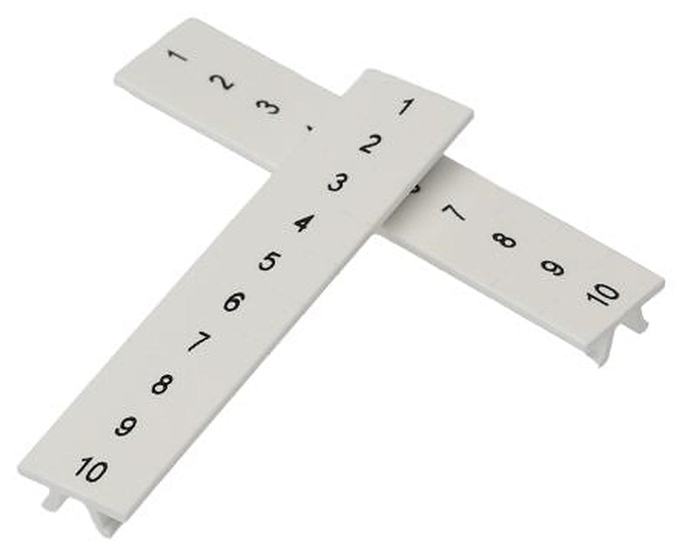 Phoenix Contact, ZB5.QR : 1 -10 Polyamide Marker Strip for use with Terminal Block