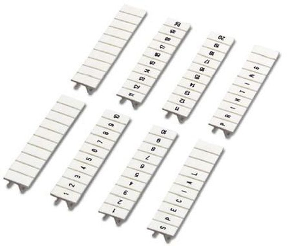 Phoenix Contact, ZB5.QR : 111 - 120 Polyamide Marker Strip for use with Terminal Block