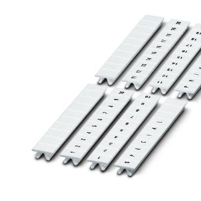 Phoenix Contact, ZB5 Polyamide Marker Strip for use with Terminal Block