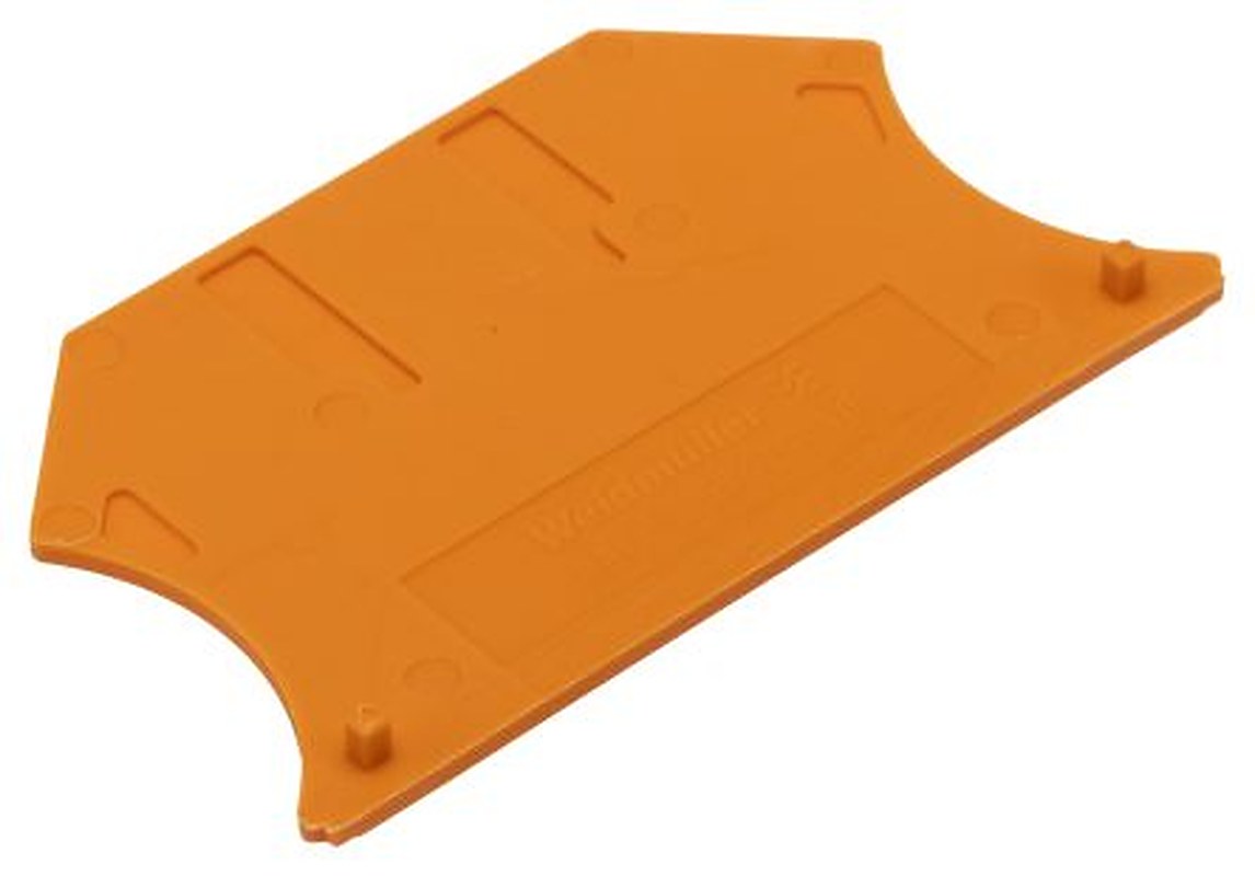 Weidmüller W Series End Cover for Use with DIN Rail Terminal Blocks