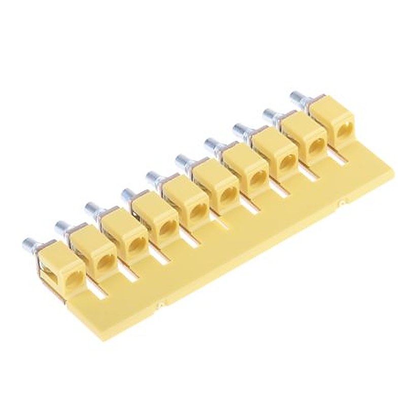 Weidmüller WQV Series Jumper Bar for Use with DIN Rail Terminal Blocks