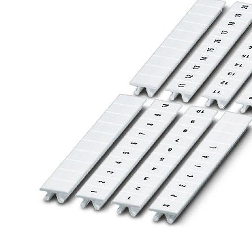 Phoenix Contact, ZB 8.LGS:1-9 Polyamide Marker Label for use with Terminal Block