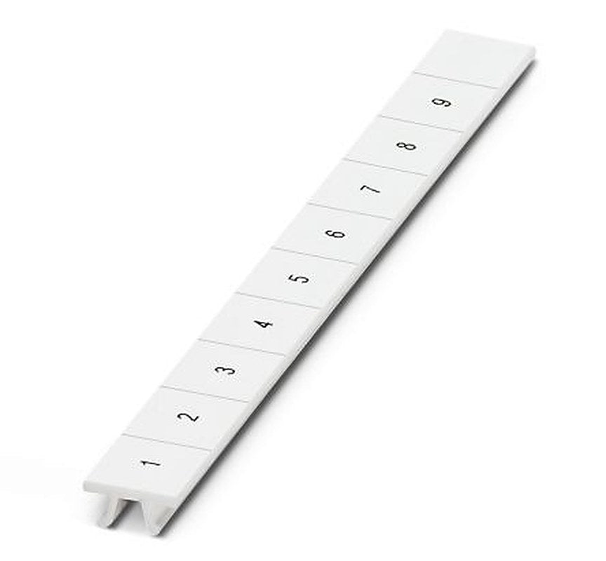 Phoenix Contact, ZB 10 LGS Polyamide Terminal Marker for use with Terminal Block
