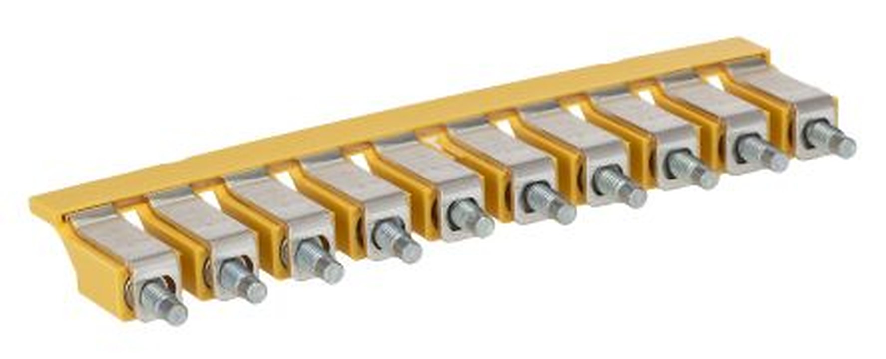 Weidmüller WQV 16/10 Series Jumper Bar for Use with DIN Rail Terminal Blocks