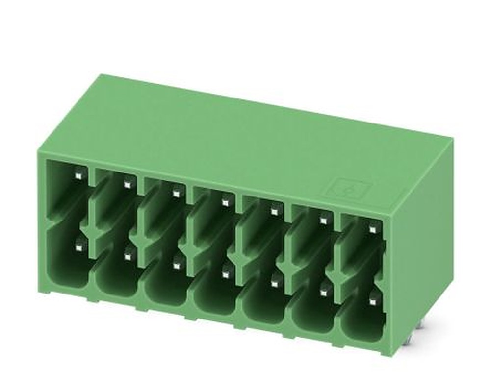 Phoenix Contact DMC1.5 Series Pluggable Terminal Block, 7-Contact, 3.5 mm Pitch, 2 Row, 1053814