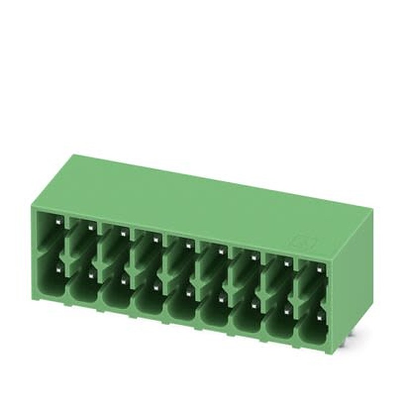 Phoenix Contact DMC Series Wave Soldering Mount PCB Header, 18 Contact(s), 3.5 mm Pitch, 2 Row, Shrouded