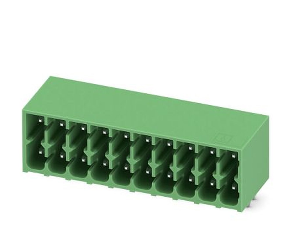 Phoenix Contact DMC1.5 Series Pluggable Terminal Block, 10-Contact, 3.5 mm Pitch, 2 Row, 1053820