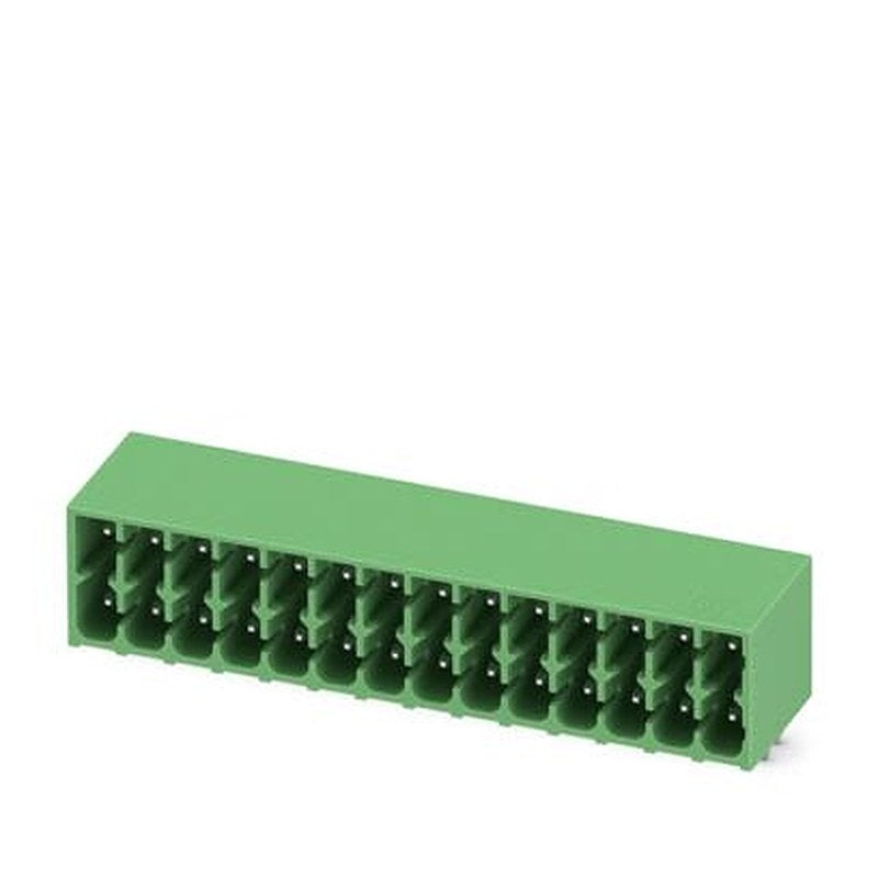 Phoenix Contact DMC Series Wave Soldering Mount PCB Header, 28 Contact(s), 3.5 mm Pitch, 2 Row, Shrouded