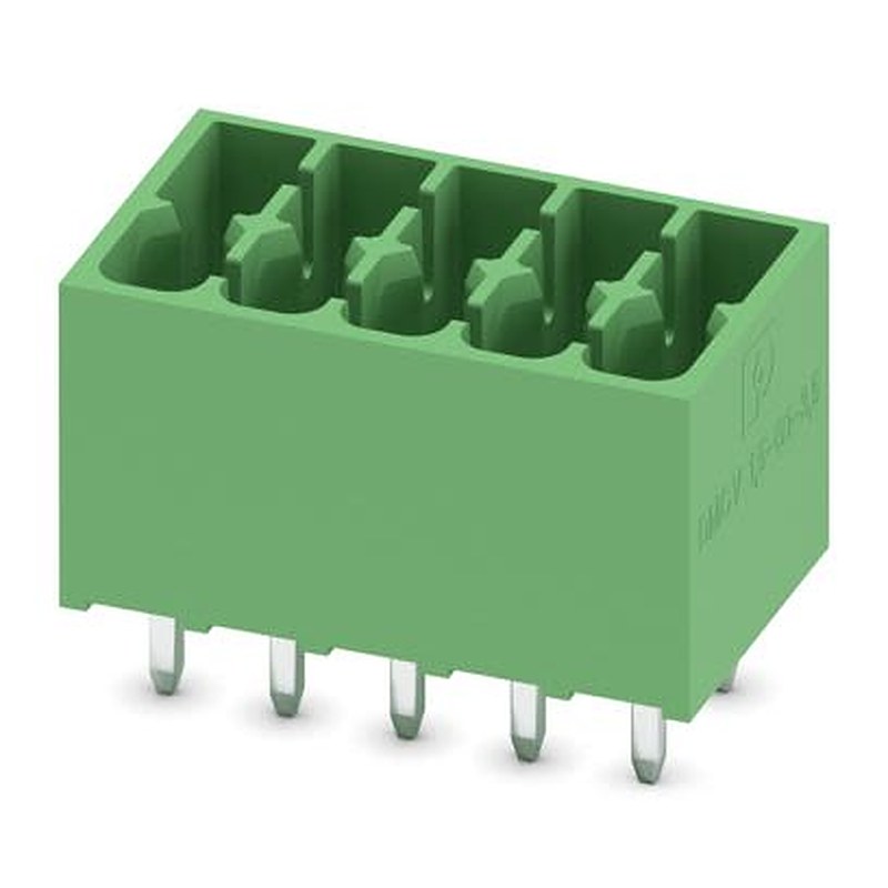 Phoenix Contact DMCV Series Wave Soldering Mount PCB Header, 10 Contact(s), 3.5 mm Pitch, 2 Row, Shrouded