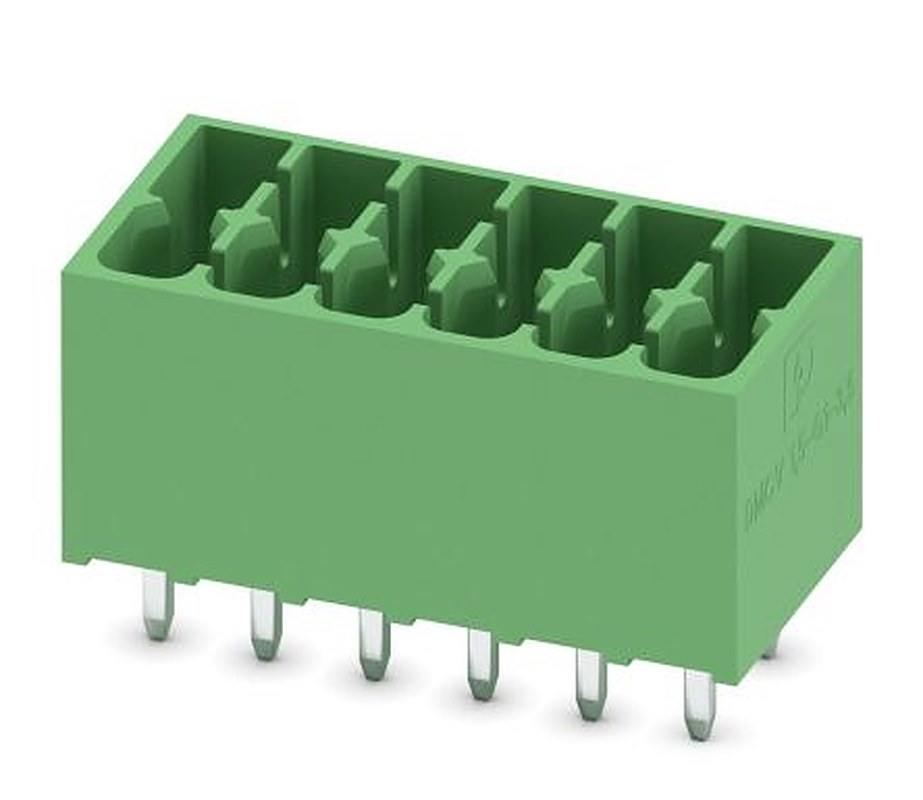 Phoenix Contact DMCV Series Pluggable Terminal Block, 12-Contact, 3.5 mm Pitch, 2 Row, 1053843