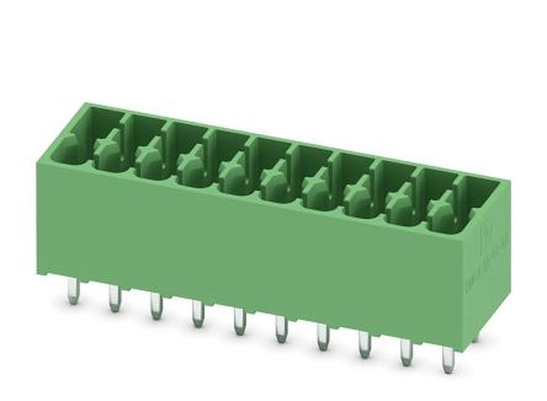 Phoenix Contact DMCV 1.5 Series Pluggable Terminal Block, 10-Contact, 3.5 mm Pitch, 2 Row, 1053851