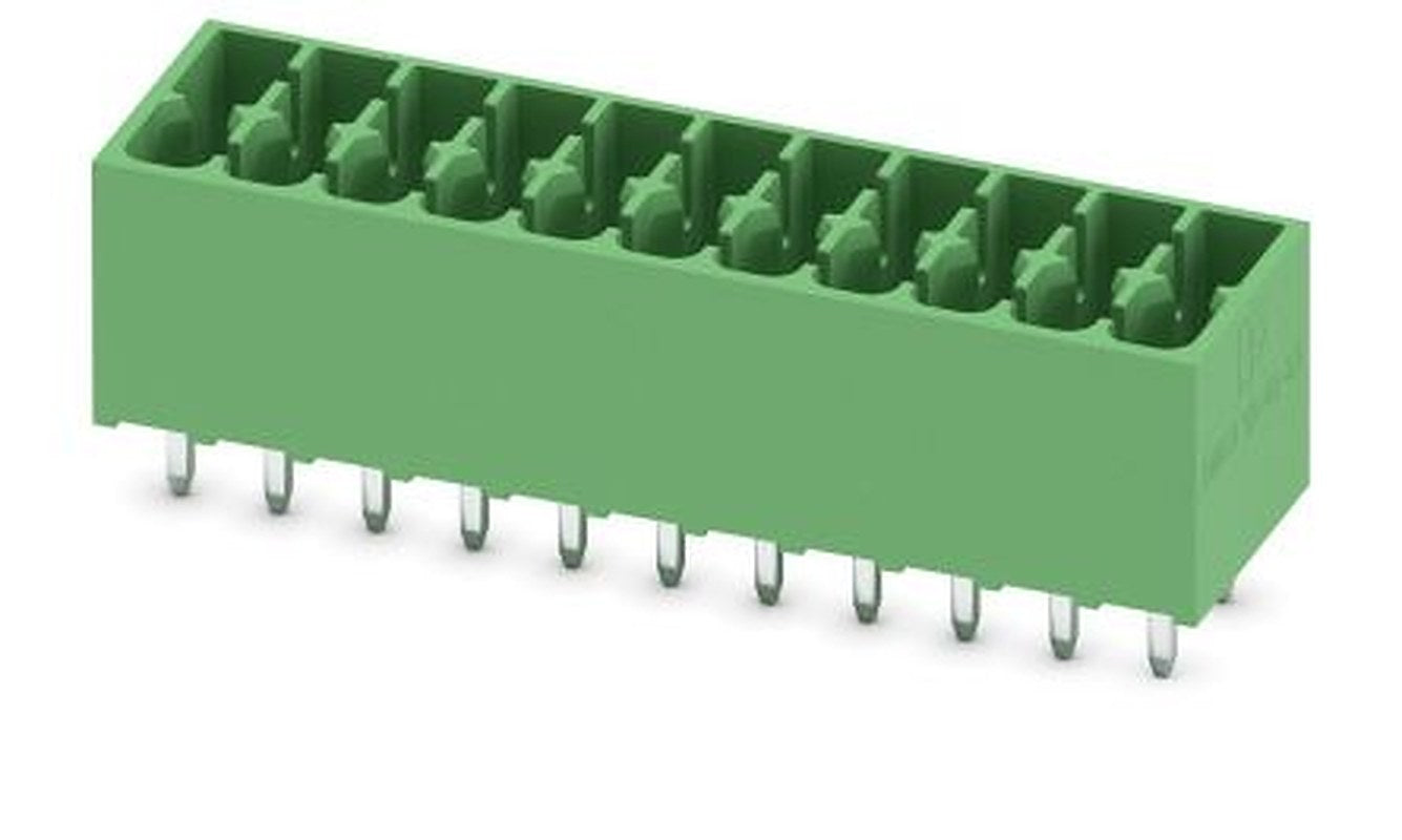 Phoenix Contact DMCV 1.5 Series Pluggable Terminal Block, 11-Contact, 3.5 mm Pitch, 2 Row, 1053852