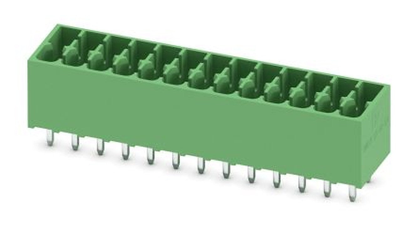 Phoenix Contact DMCV 1.5 Series Pluggable Terminal Block, 13-Contact, 3.5 mm Pitch, 2 Row, 1053854