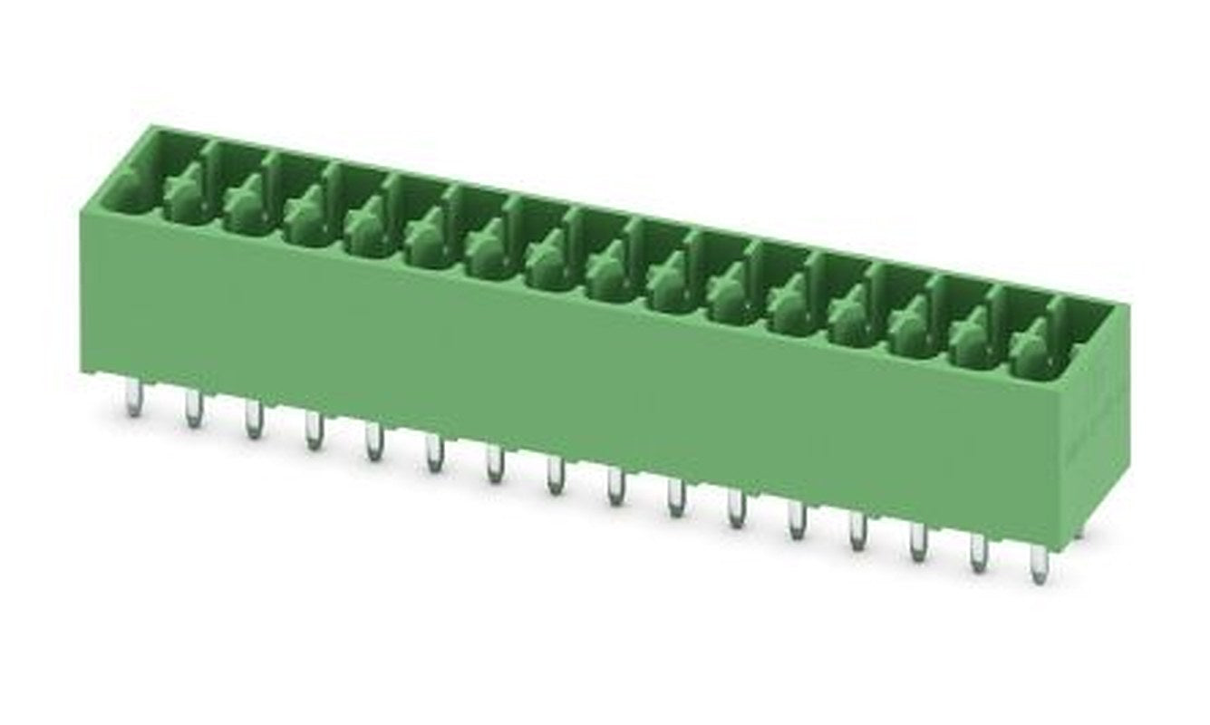 Phoenix Contact DMCV 1.5 Series Pluggable Terminal Block, 16-Contact, 3.5 mm Pitch, 2 Row, 1053858