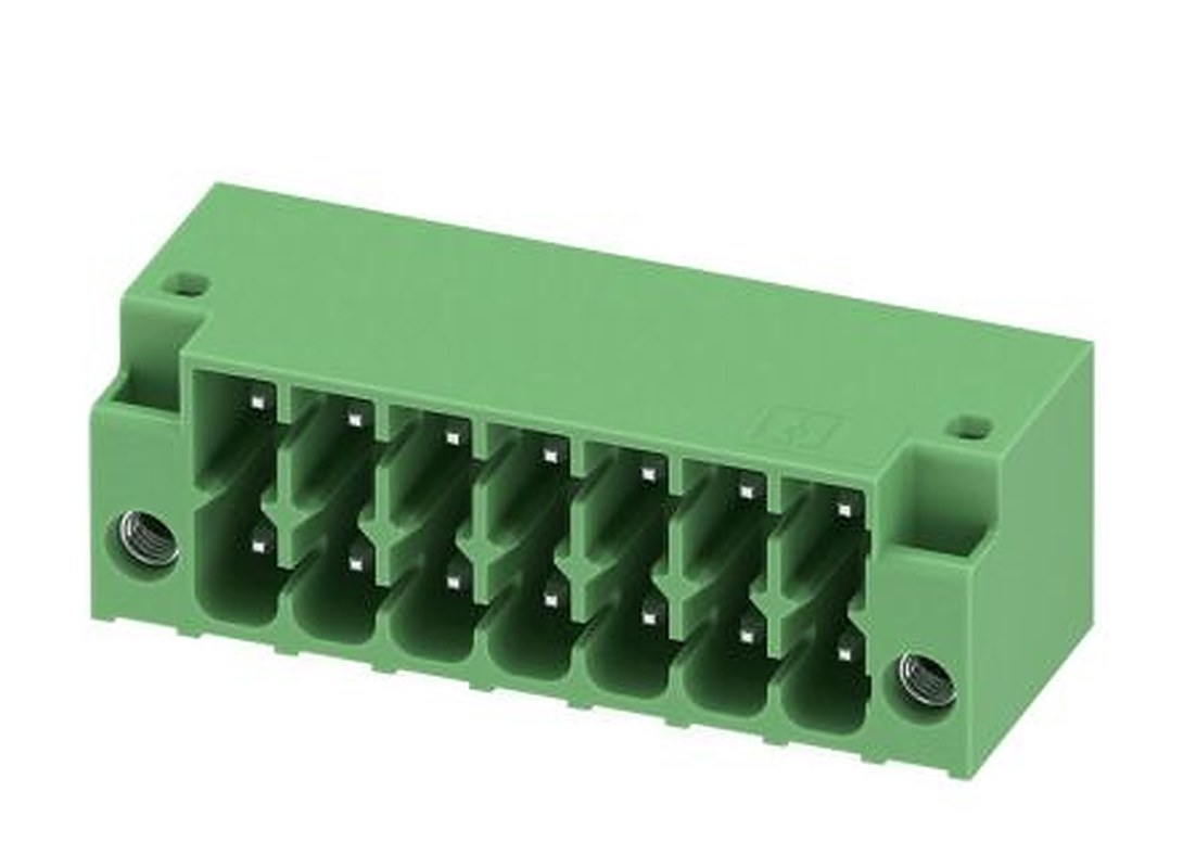 Phoenix Contact DMC1.5 Series Pluggable Terminal Block, 7-Contact, 3.5 mm Pitch, 2 Row, 1053870