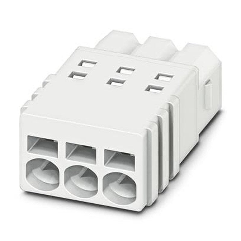 Phoenix Contact PCB Terminal Block, 4-Contact, 2.5 mm Pitch, Push-in, 1 Row Push-in Spring