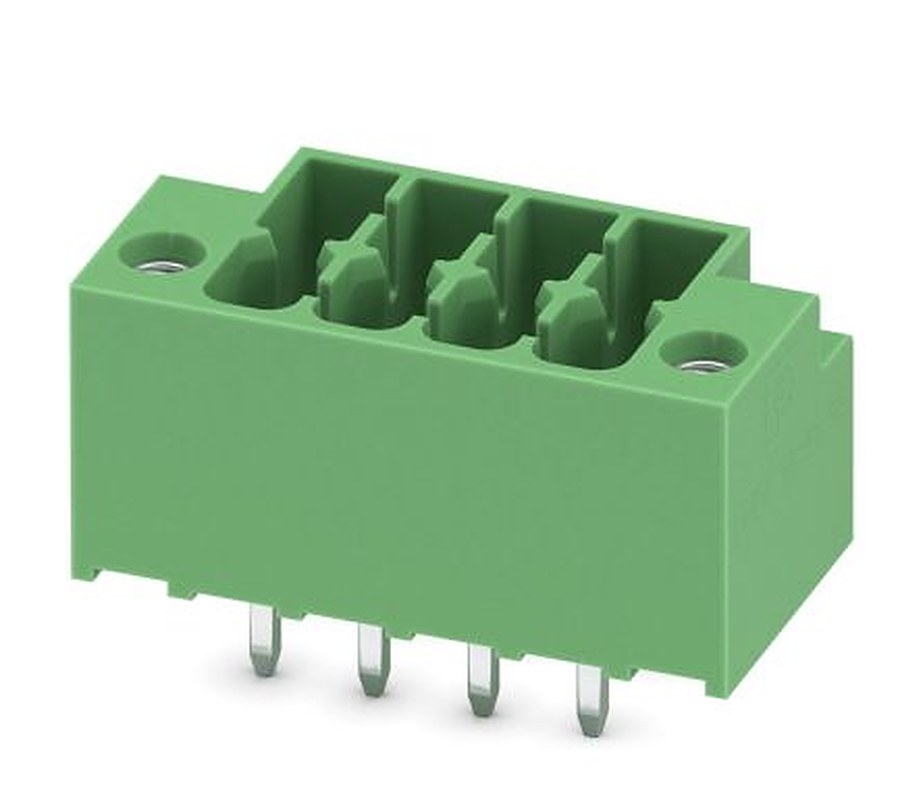Phoenix Contact DMCV 1.5 Series Pluggable Terminal Block, 4-Contact, 3.5 mm Pitch, 2 Row, 1053974