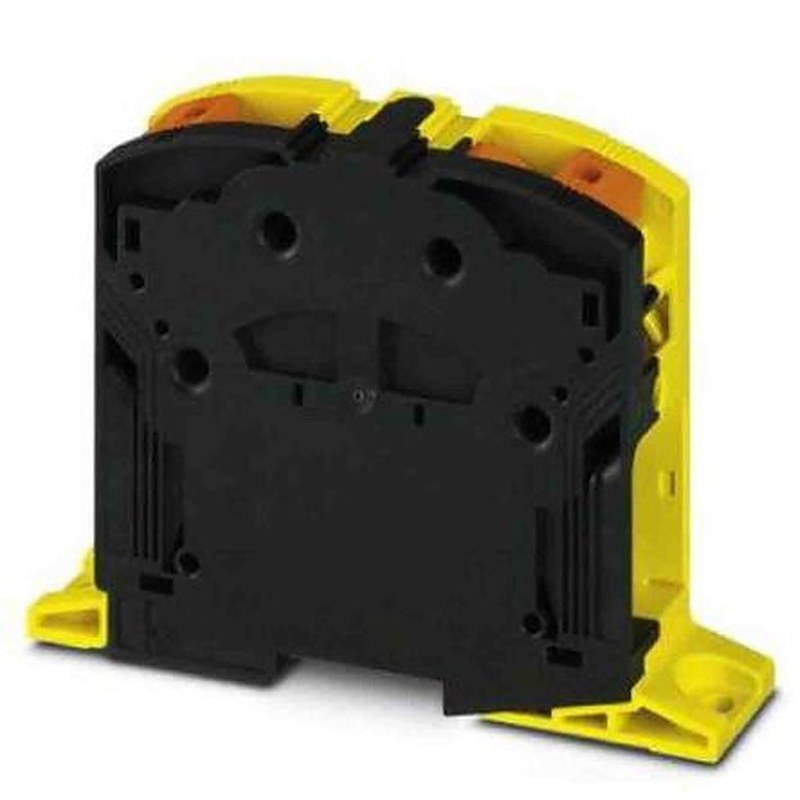 Phoenix Contact 1054734 PTPOWER Series High Current Connector Yellow, Black, 185mm², 1-Level, Screw