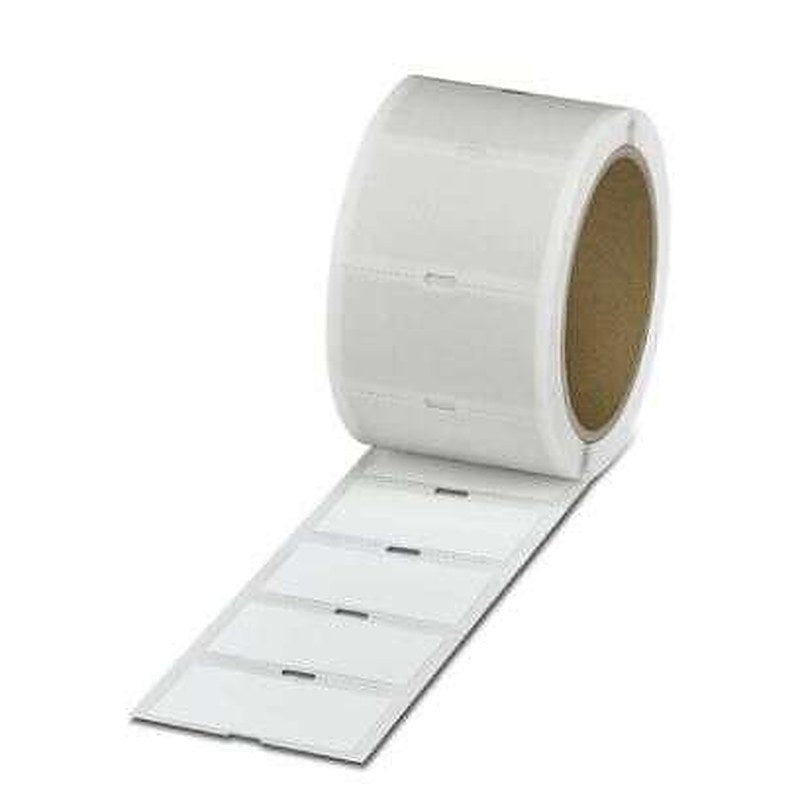 Phoenix Contact Panel Marker, 30 mm Length, 60 mm Height 1054878 White