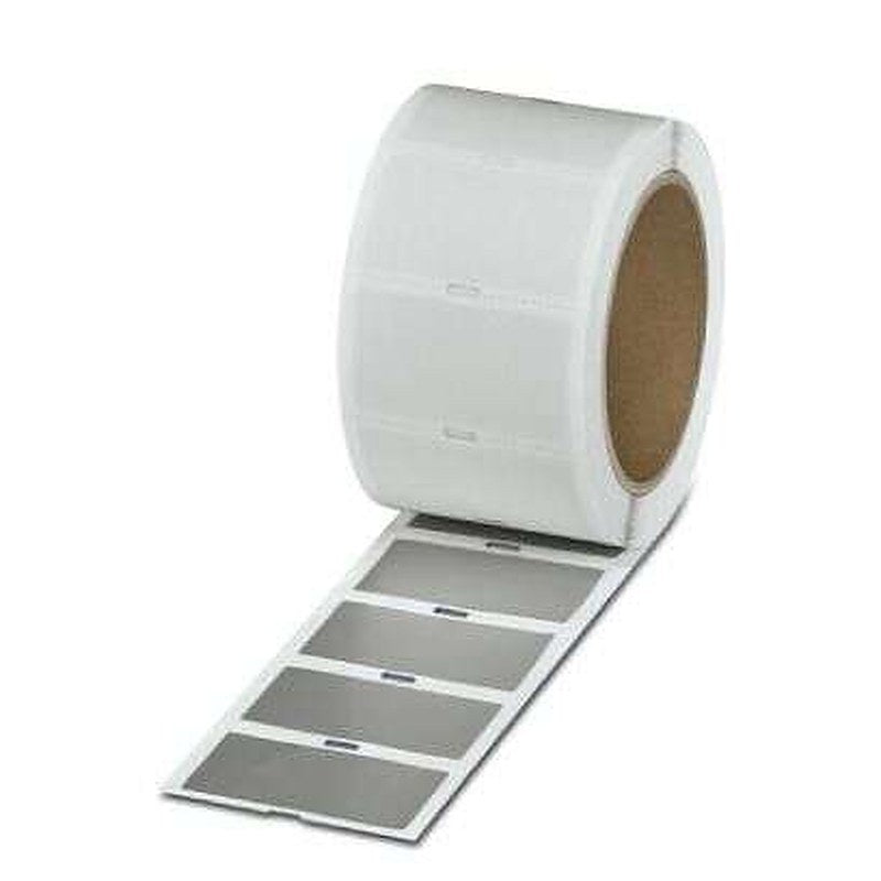 Phoenix Contact Panel Marker, 30 mm Length, 60 mm Height 1054879 Silver
