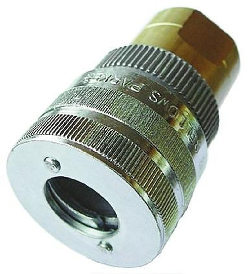 Parker Aluminium Pneumatic Quick Connect Coupling, 1/4 in Female G